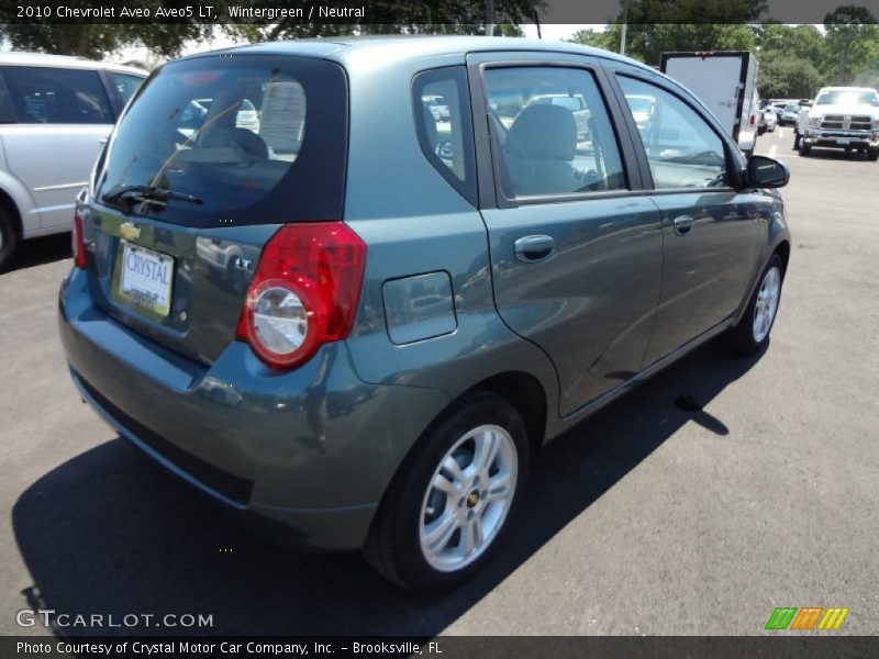 Wintergreen / Neutral 2010 Chevrolet Aveo Aveo5 LT