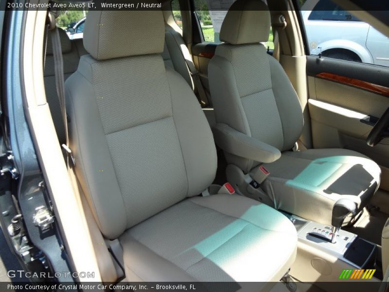 Wintergreen / Neutral 2010 Chevrolet Aveo Aveo5 LT