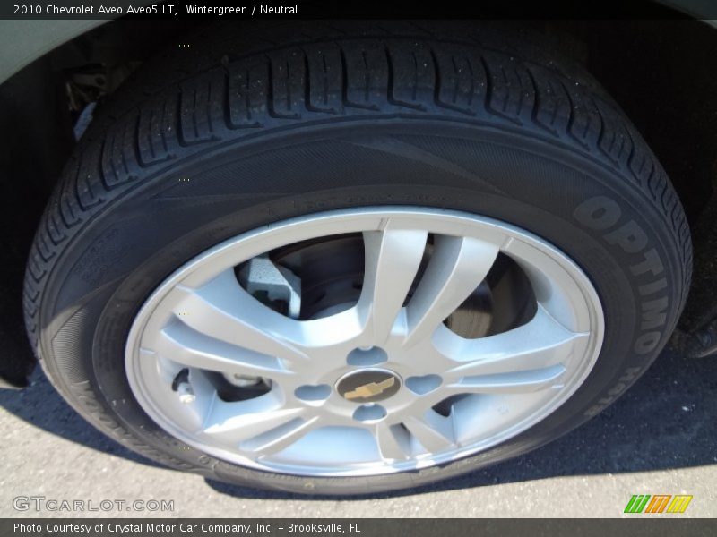 Wintergreen / Neutral 2010 Chevrolet Aveo Aveo5 LT
