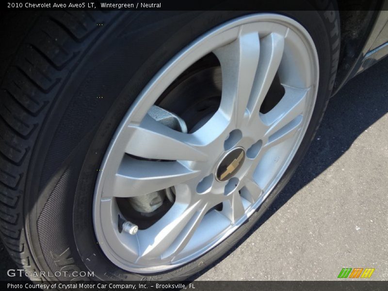 Wintergreen / Neutral 2010 Chevrolet Aveo Aveo5 LT