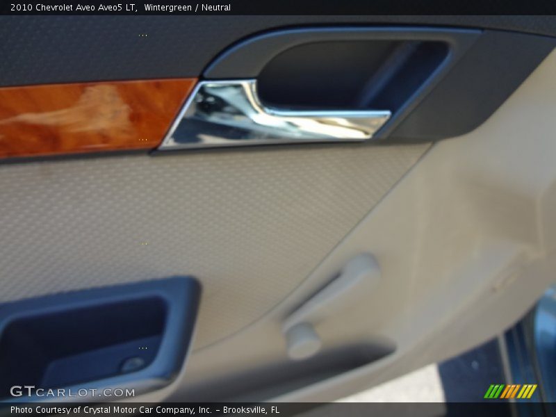 Wintergreen / Neutral 2010 Chevrolet Aveo Aveo5 LT