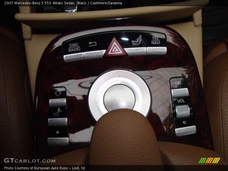Black / Cashmere/Savanna 2007 Mercedes-Benz S 550 4Matic Sedan