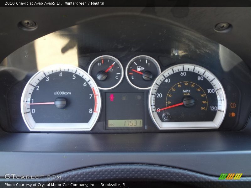 Wintergreen / Neutral 2010 Chevrolet Aveo Aveo5 LT