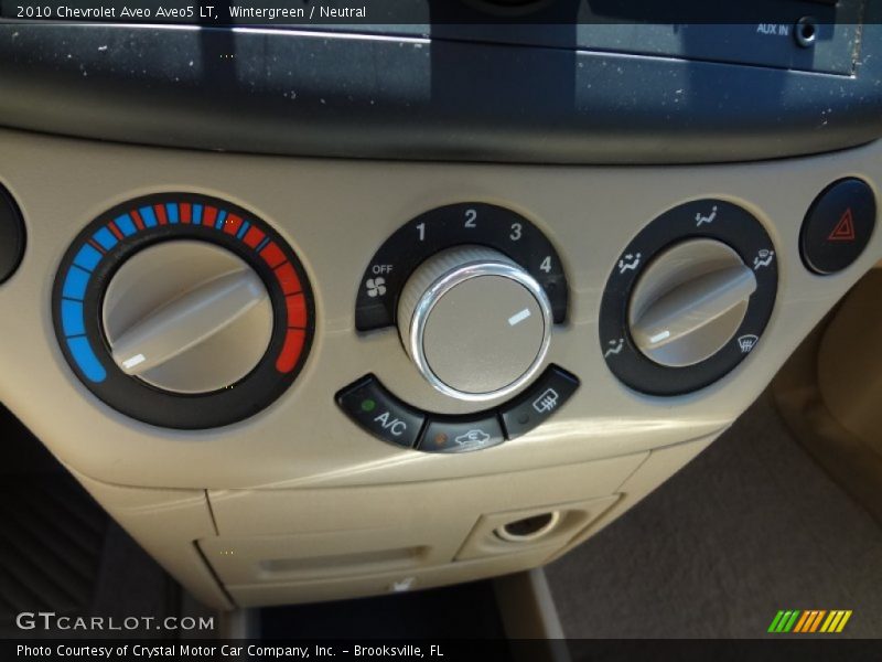 Wintergreen / Neutral 2010 Chevrolet Aveo Aveo5 LT