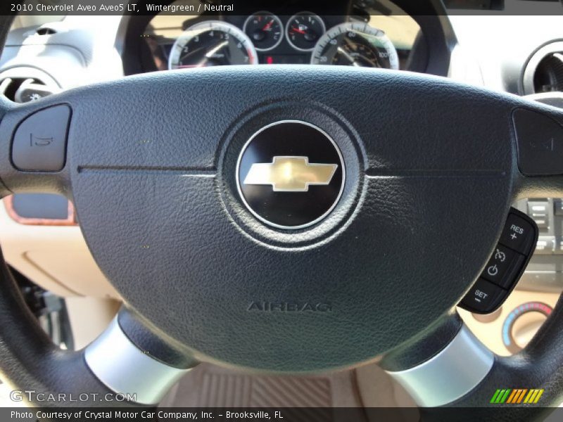 Wintergreen / Neutral 2010 Chevrolet Aveo Aveo5 LT