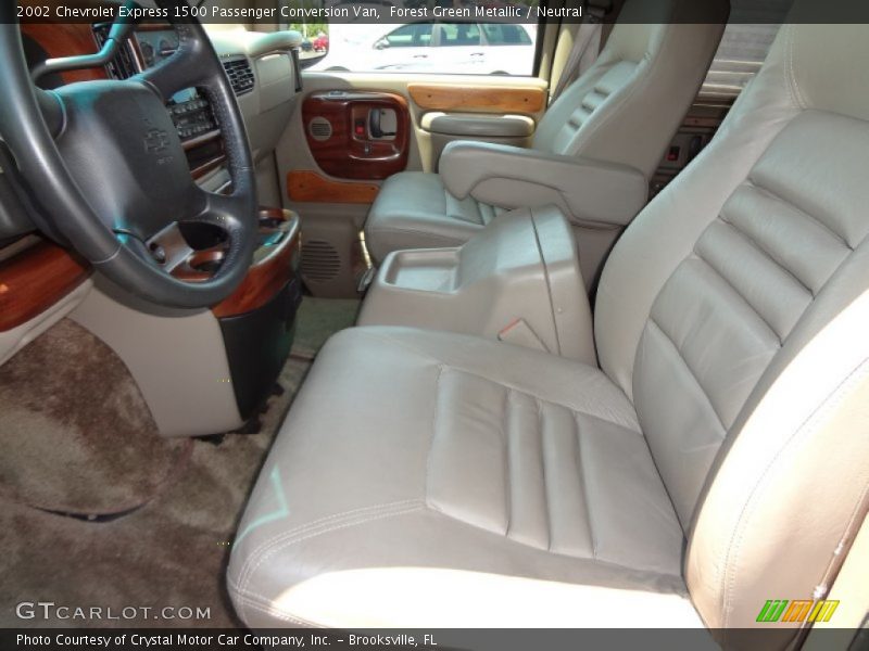 2002 Express 1500 Passenger Conversion Van Neutral Interior