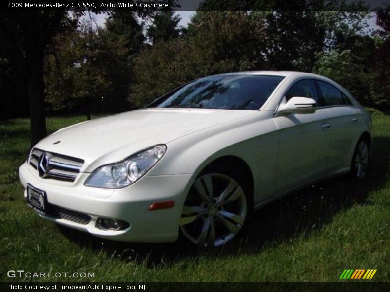 Arctic White / Cashmere 2009 Mercedes-Benz CLS 550