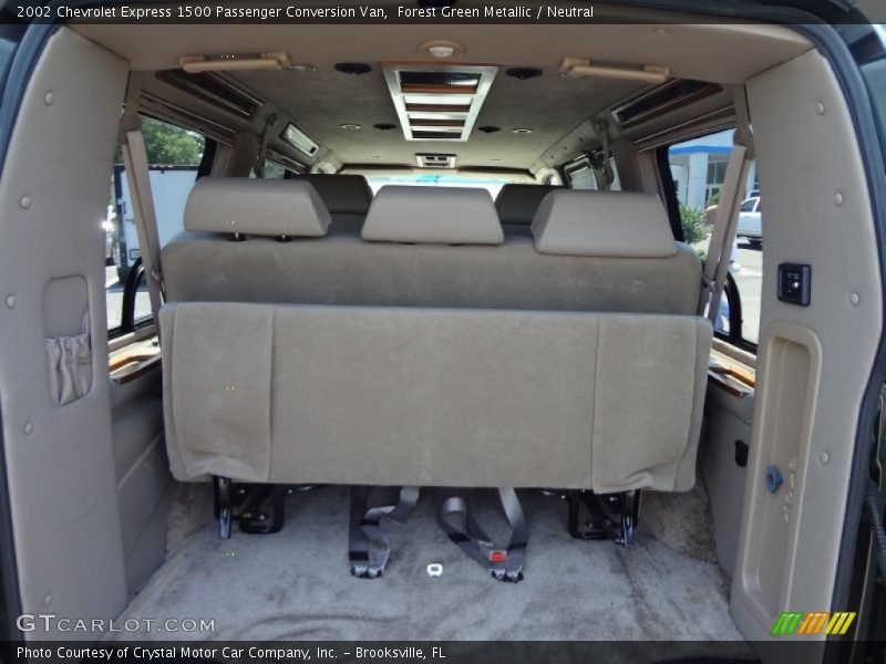  2002 Express 1500 Passenger Conversion Van Trunk