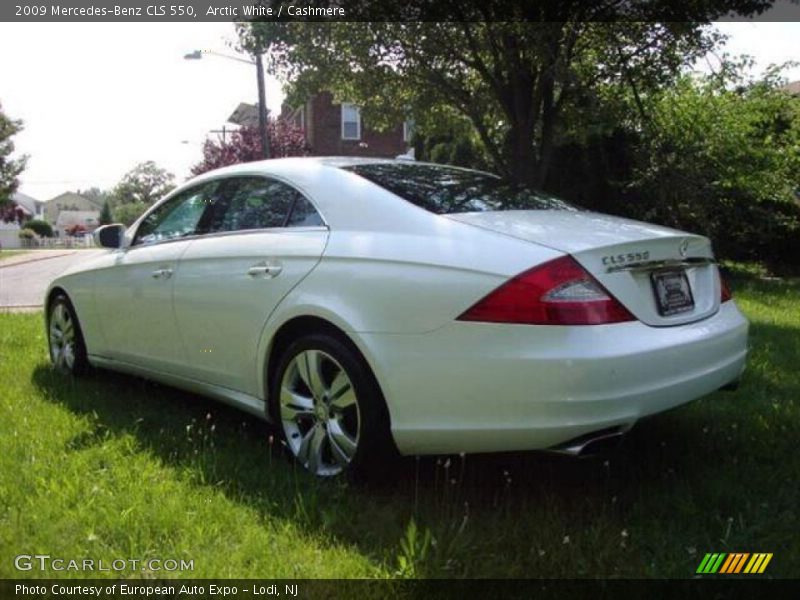 Arctic White / Cashmere 2009 Mercedes-Benz CLS 550