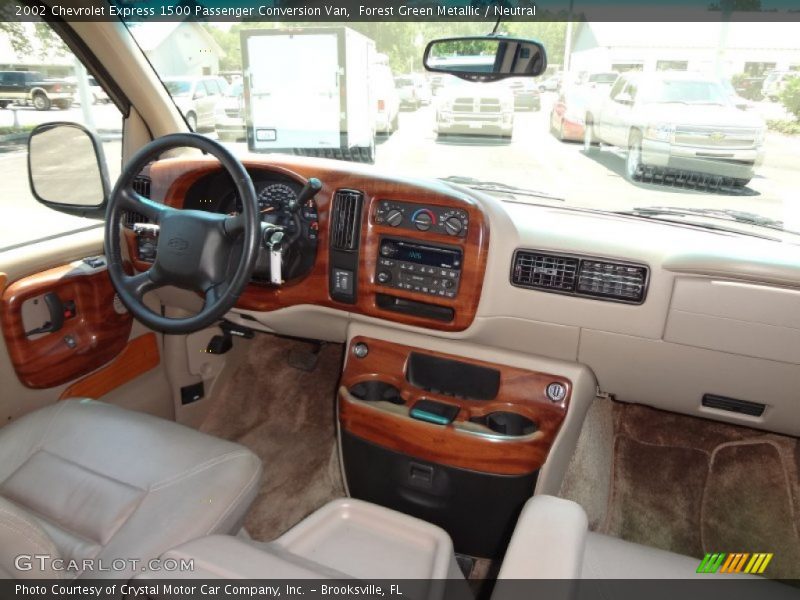 Dashboard of 2002 Express 1500 Passenger Conversion Van