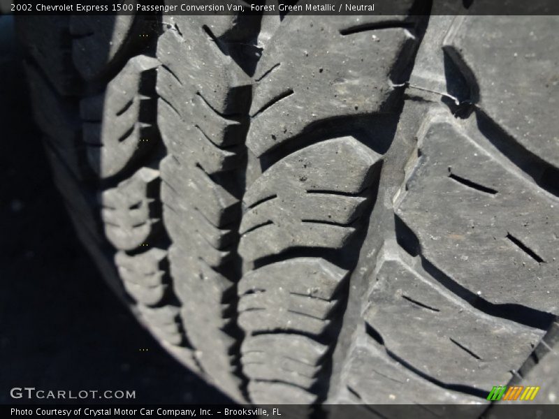 Forest Green Metallic / Neutral 2002 Chevrolet Express 1500 Passenger Conversion Van