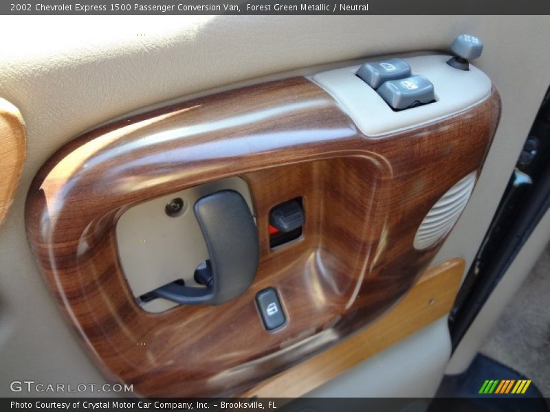 Controls of 2002 Express 1500 Passenger Conversion Van