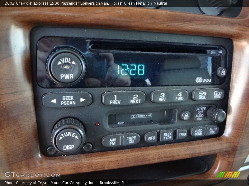 Audio System of 2002 Express 1500 Passenger Conversion Van