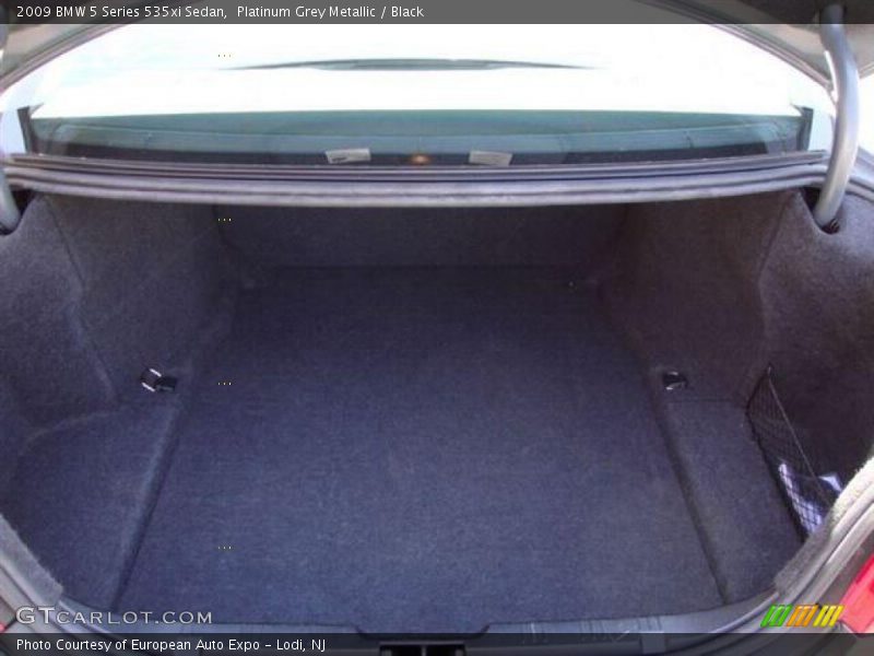 Platinum Grey Metallic / Black 2009 BMW 5 Series 535xi Sedan