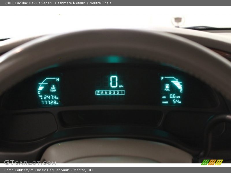 Cashmere Metallic / Neutral Shale 2002 Cadillac DeVille Sedan
