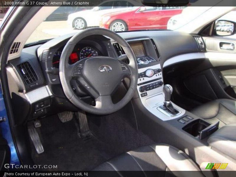 Athens Blue / Graphite 2008 Infiniti G 37 Coupe