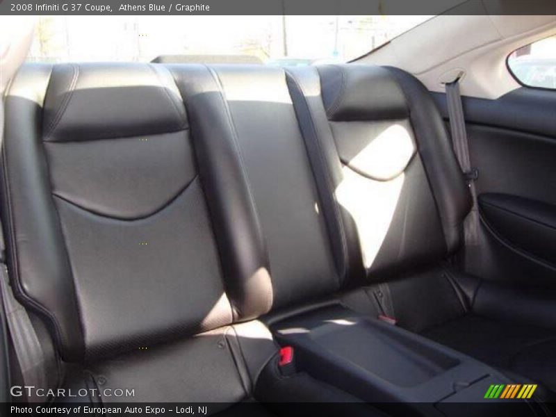 Athens Blue / Graphite 2008 Infiniti G 37 Coupe