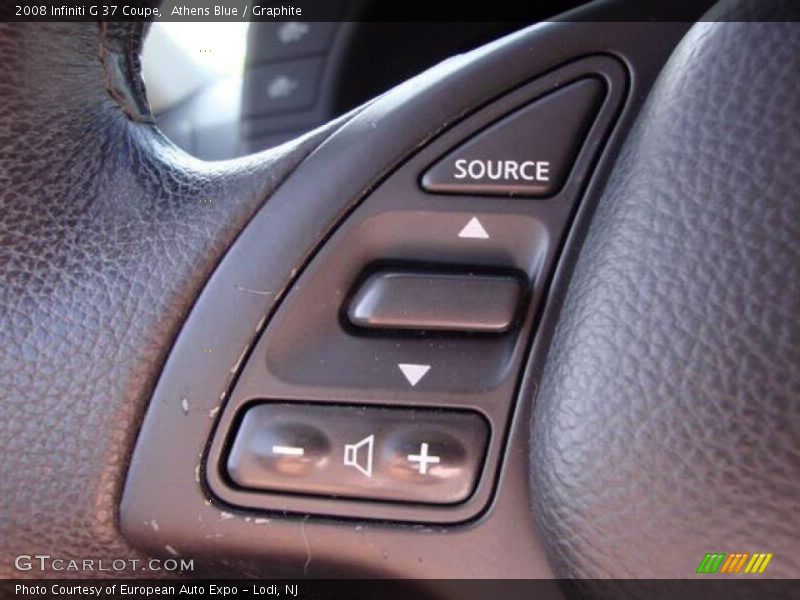 Athens Blue / Graphite 2008 Infiniti G 37 Coupe
