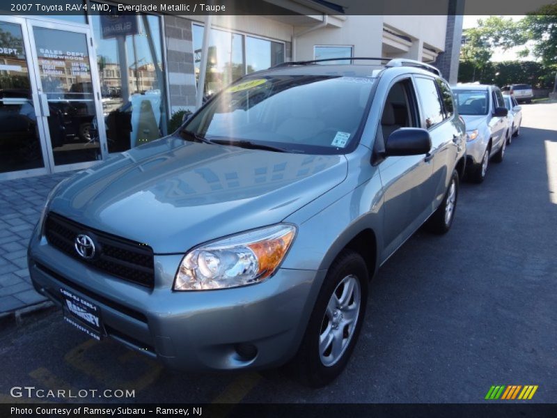 Everglade Metallic / Taupe 2007 Toyota RAV4 4WD