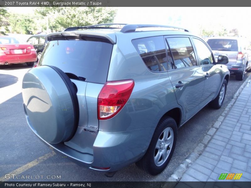Everglade Metallic / Taupe 2007 Toyota RAV4 4WD