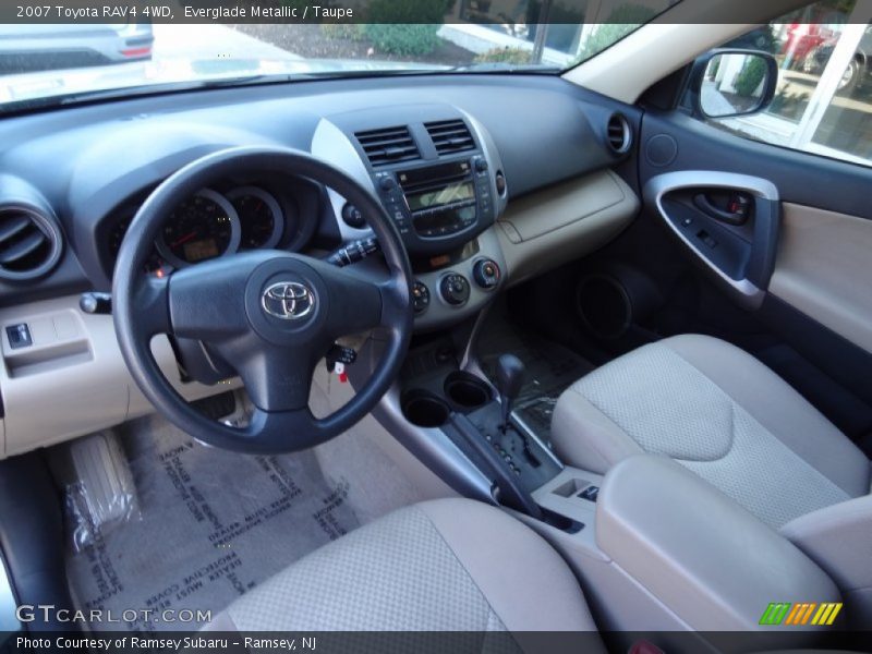 Everglade Metallic / Taupe 2007 Toyota RAV4 4WD