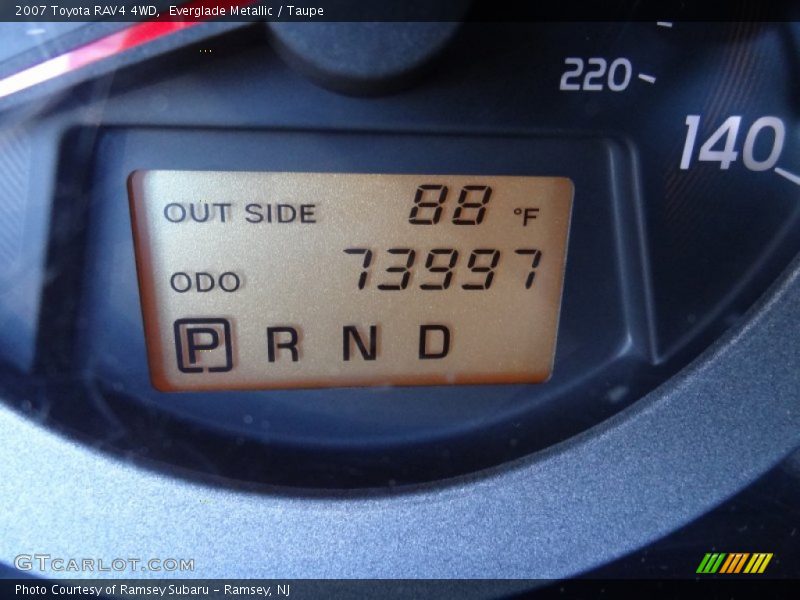 Everglade Metallic / Taupe 2007 Toyota RAV4 4WD