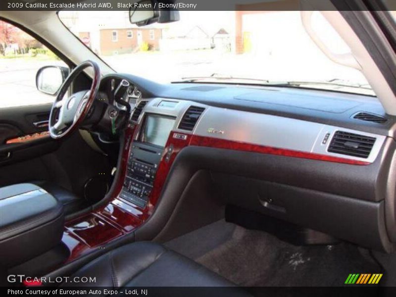 Black Raven / Ebony/Ebony 2009 Cadillac Escalade Hybrid AWD