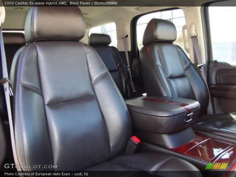 Black Raven / Ebony/Ebony 2009 Cadillac Escalade Hybrid AWD