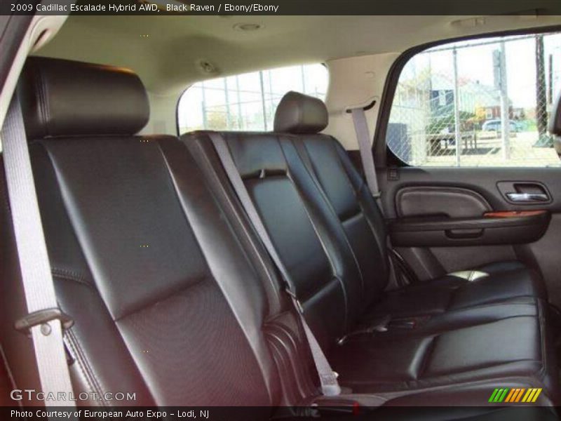 Black Raven / Ebony/Ebony 2009 Cadillac Escalade Hybrid AWD