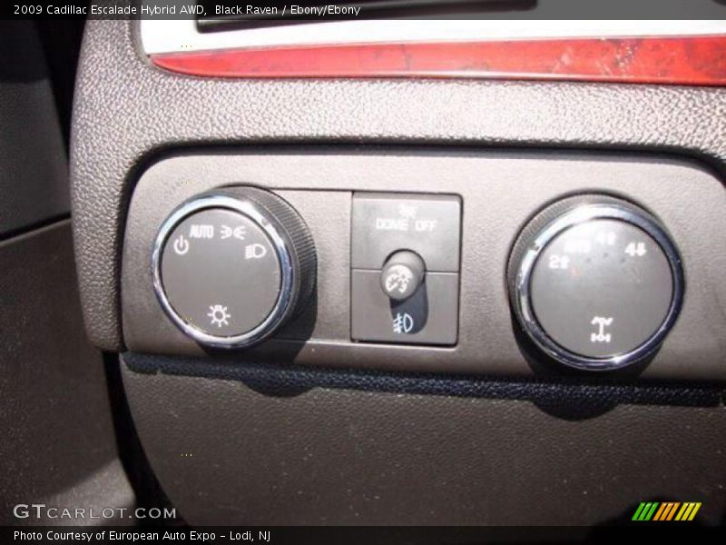Black Raven / Ebony/Ebony 2009 Cadillac Escalade Hybrid AWD