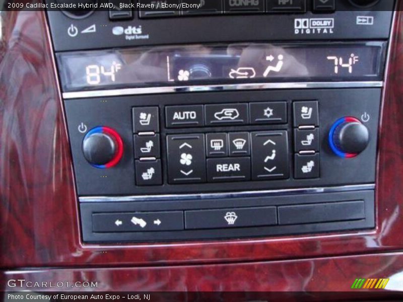 Black Raven / Ebony/Ebony 2009 Cadillac Escalade Hybrid AWD