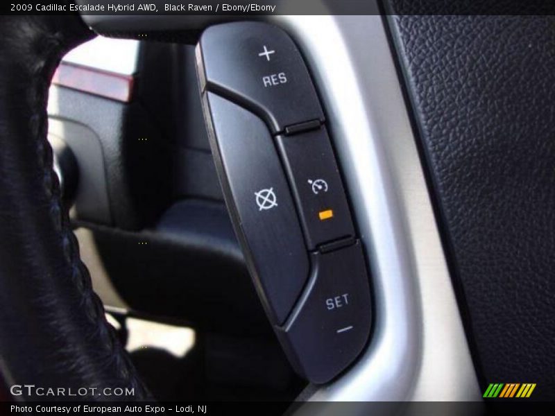 Black Raven / Ebony/Ebony 2009 Cadillac Escalade Hybrid AWD