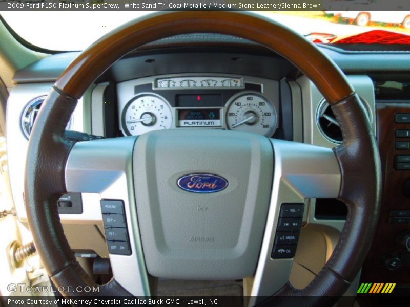  2009 F150 Platinum SuperCrew Steering Wheel