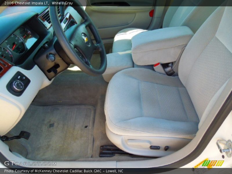 White / Gray 2006 Chevrolet Impala LT