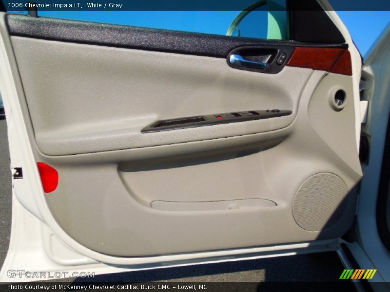 White / Gray 2006 Chevrolet Impala LT