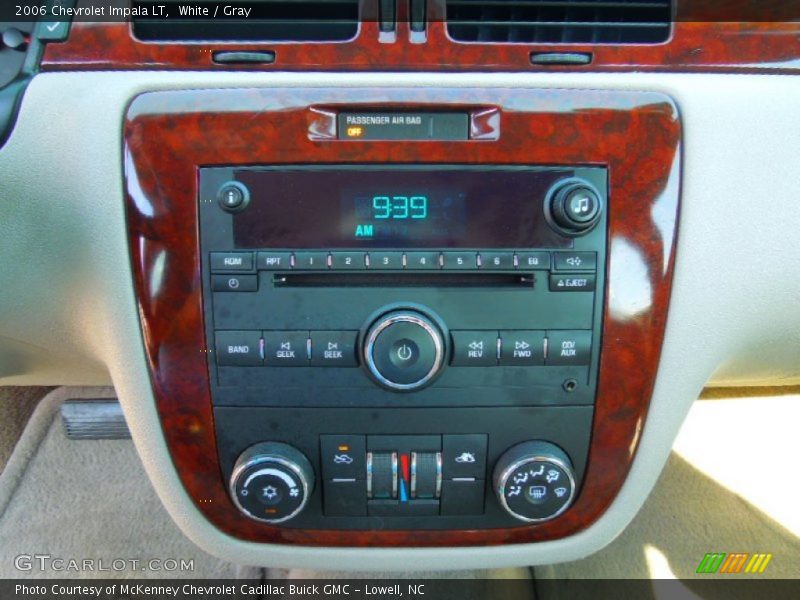 White / Gray 2006 Chevrolet Impala LT