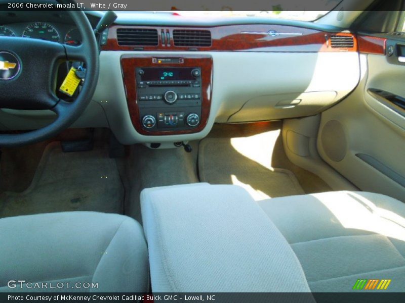 White / Gray 2006 Chevrolet Impala LT