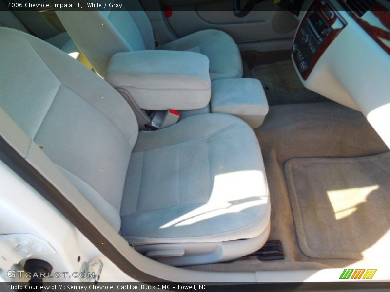 White / Gray 2006 Chevrolet Impala LT