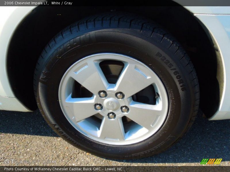 White / Gray 2006 Chevrolet Impala LT