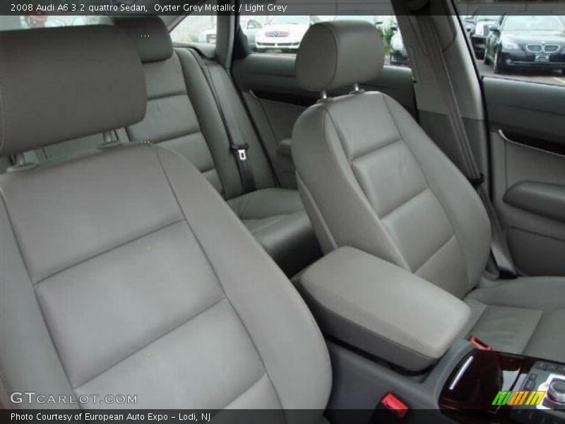 Oyster Grey Metallic / Light Grey 2008 Audi A6 3.2 quattro Sedan