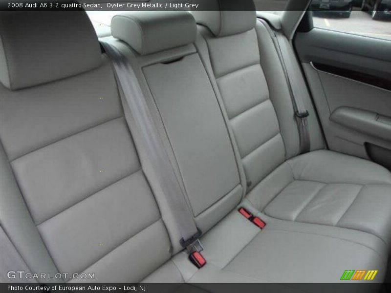 Oyster Grey Metallic / Light Grey 2008 Audi A6 3.2 quattro Sedan