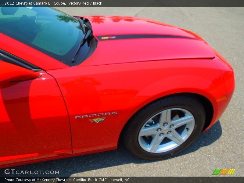 Victory Red / Black 2012 Chevrolet Camaro LT Coupe