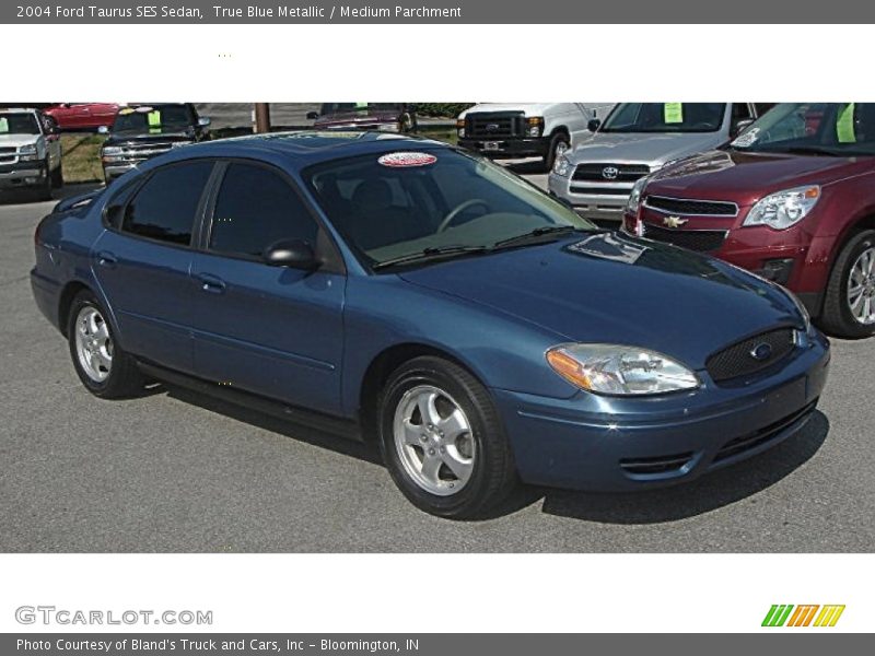 True Blue Metallic / Medium Parchment 2004 Ford Taurus SES Sedan
