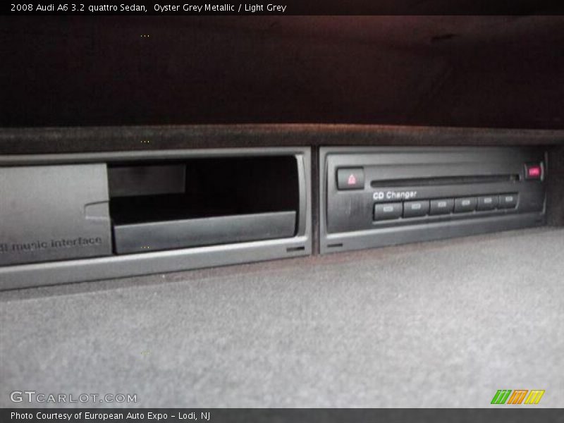 Oyster Grey Metallic / Light Grey 2008 Audi A6 3.2 quattro Sedan