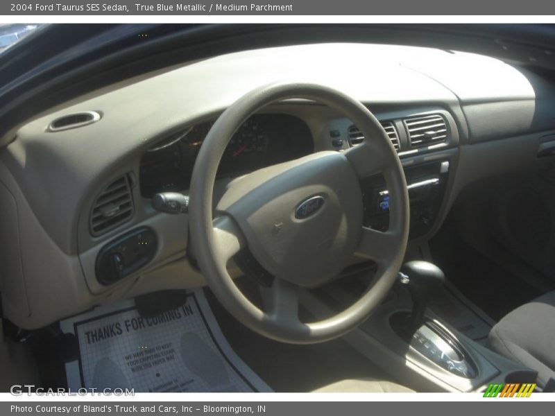 True Blue Metallic / Medium Parchment 2004 Ford Taurus SES Sedan