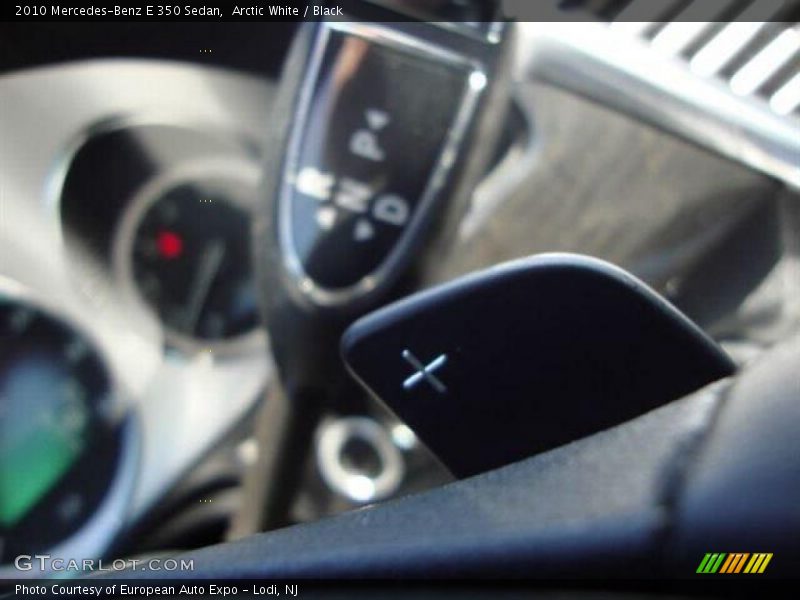 Arctic White / Black 2010 Mercedes-Benz E 350 Sedan