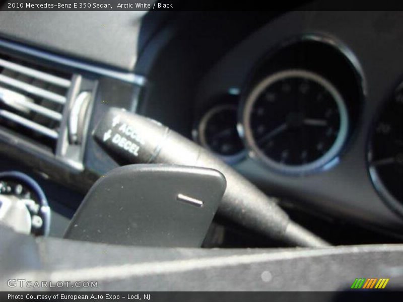 Arctic White / Black 2010 Mercedes-Benz E 350 Sedan