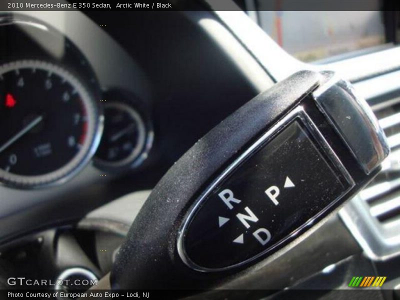 Arctic White / Black 2010 Mercedes-Benz E 350 Sedan