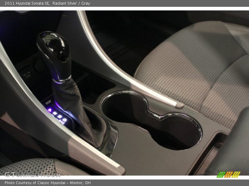 Radiant Silver / Gray 2011 Hyundai Sonata SE