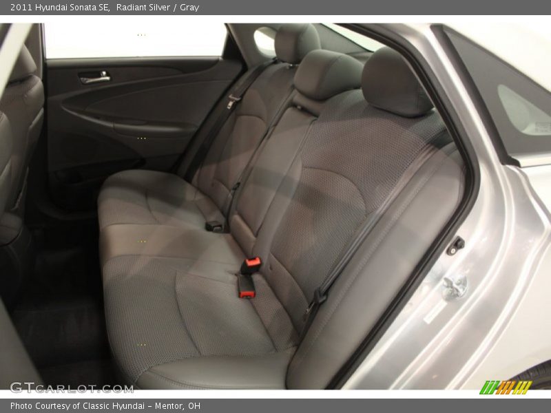Radiant Silver / Gray 2011 Hyundai Sonata SE